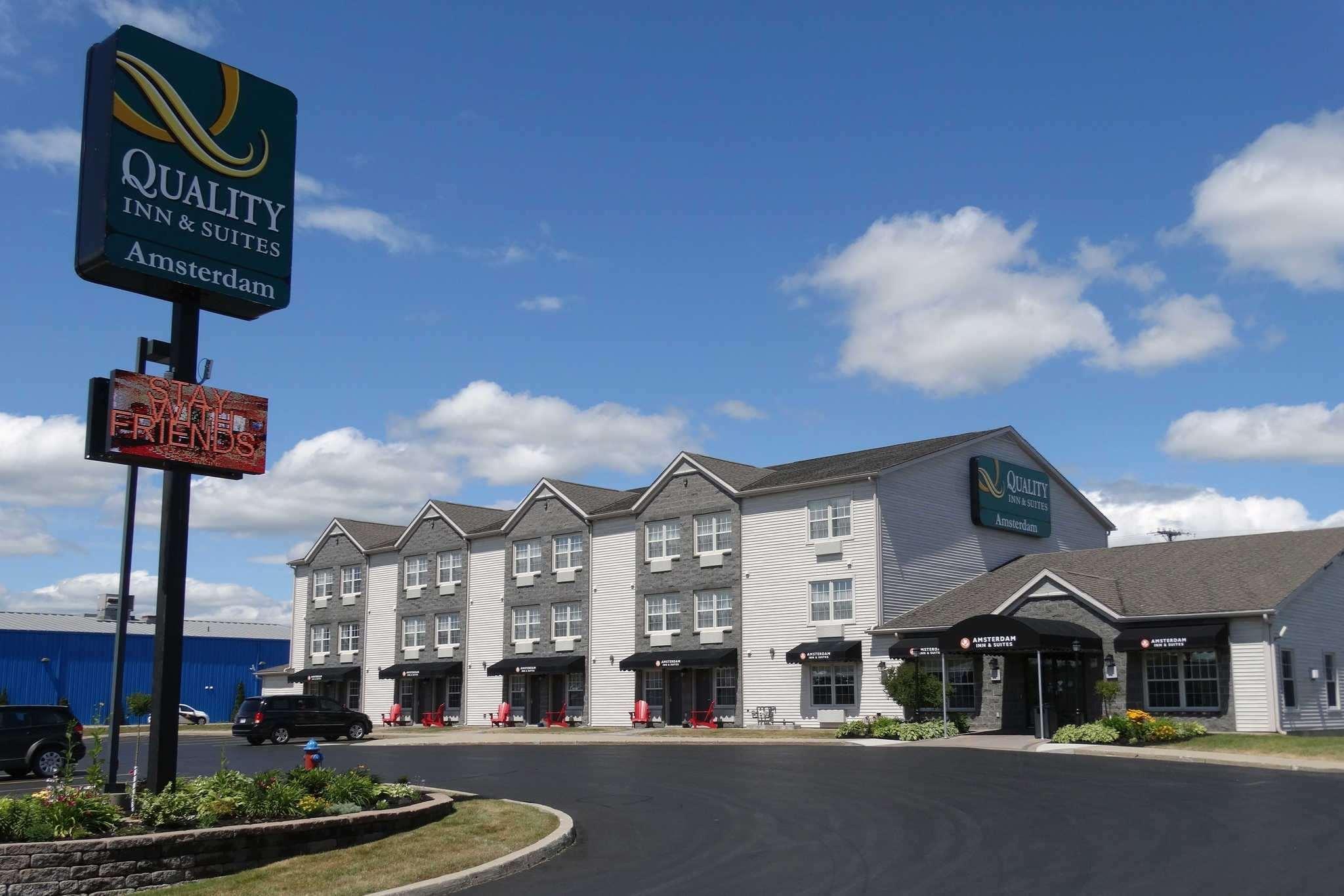 פרדריקטון Quality Inn & Suites Amsterdam מראה חיצוני תמונה